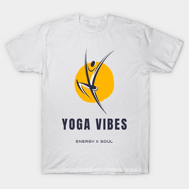 Yoga Vibes T-Shirt by Dosiferon